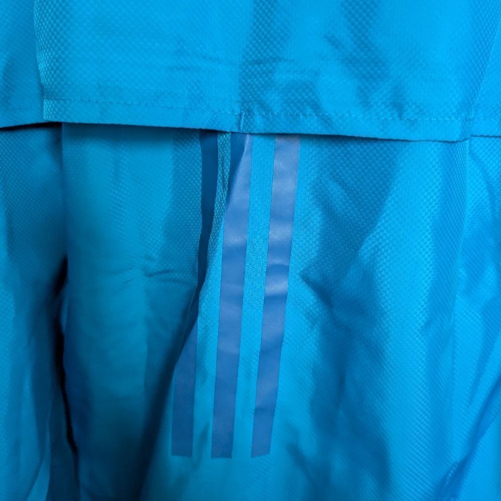 Nwt Adidas Blue Windbreaker L - Picture 6 of 11